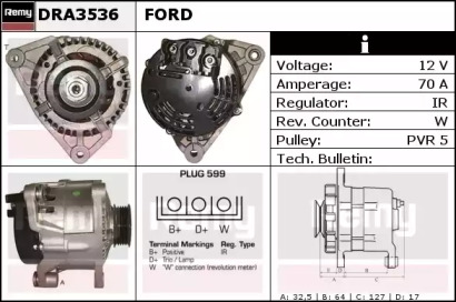 Генератор REMY DRA3536
