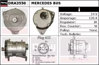 Генератор REMY DRA3550