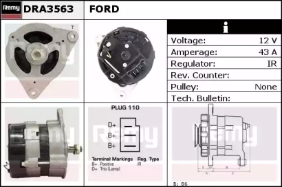 Генератор REMY DRA3563