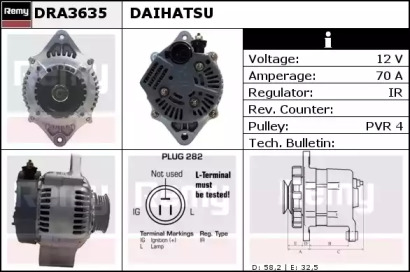 Генератор REMY DRA3635