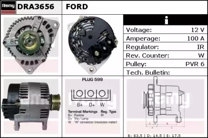 Генератор REMY DRA3656