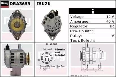 Генератор REMY DRA3659