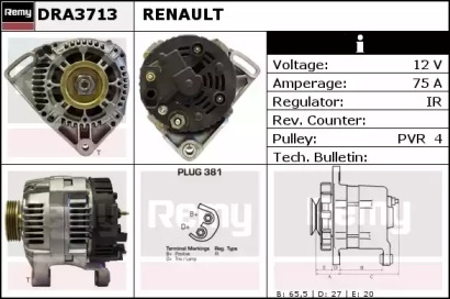 Генератор REMY DRA3713