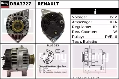 Генератор REMY DRA3727