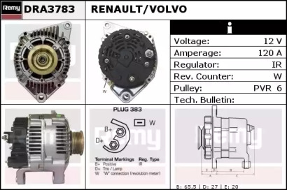 Генератор REMY DRA3783