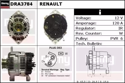 Генератор REMY DRA3784