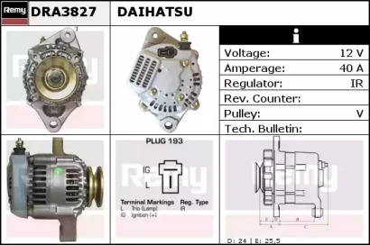 Генератор REMY DRA3827