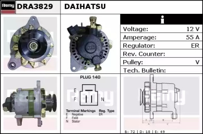 Генератор REMY DRA3829