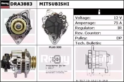 Генератор REMY DRA3883