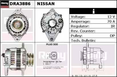 Генератор REMY DRA3886