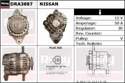 Генератор REMY DRA3887