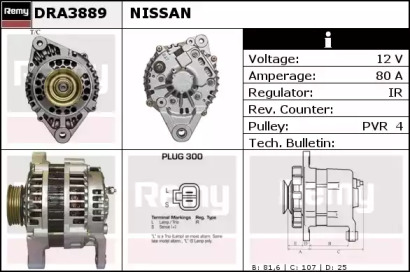 Генератор REMY DRA3889