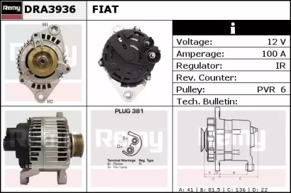 Генератор REMY DRA3936