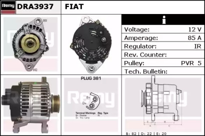 Генератор REMY DRA3937