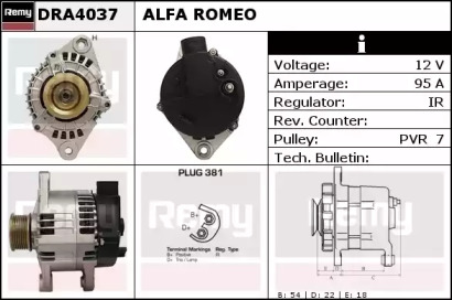 Генератор REMY DRA4037