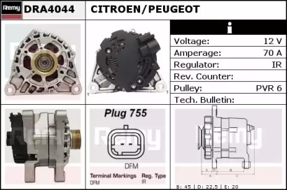 Генератор REMY DRA4044
