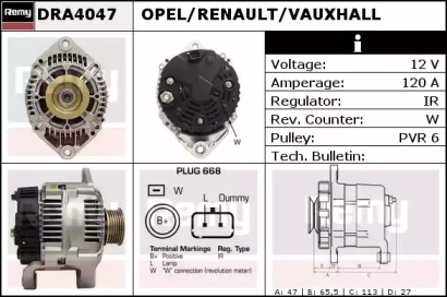 Генератор REMY DRA4047