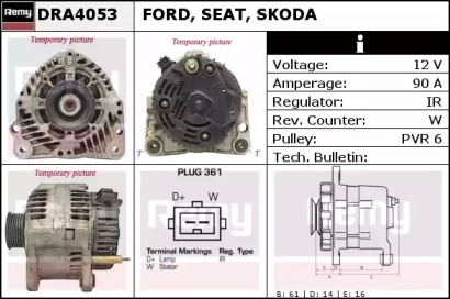 Генератор REMY DRA4053