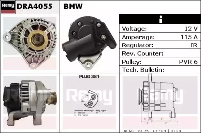 Генератор REMY DRA4055