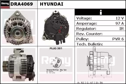 Генератор REMY DRA4069