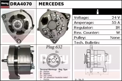 Генератор REMY DRA4070