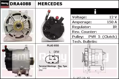 Генератор REMY DRA4088