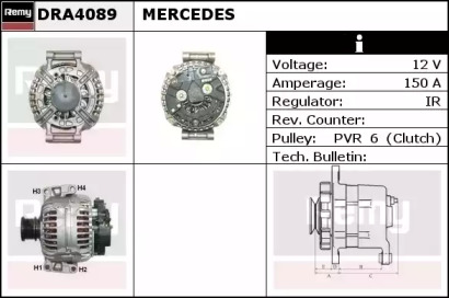 Генератор REMY DRA4089