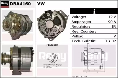 Генератор REMY DRA4160