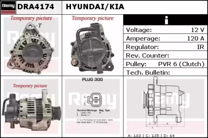 Генератор REMY DRA4174