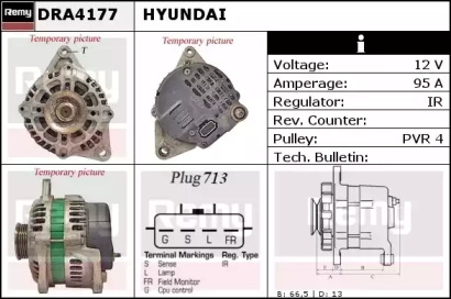 Генератор REMY DRA4177