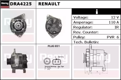 Генератор REMY DRA4225