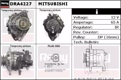 Генератор REMY DRA4227