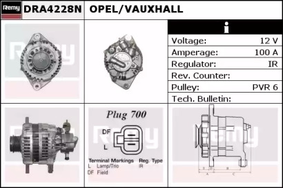 Генератор REMY DRA4228N