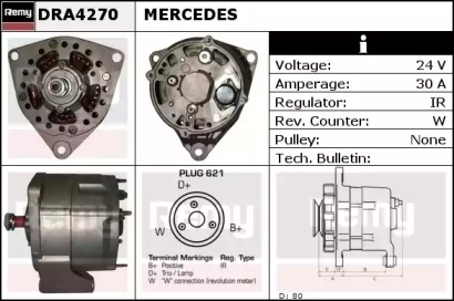 Генератор REMY DRA4270