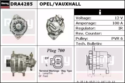 Генератор REMY DRA4285