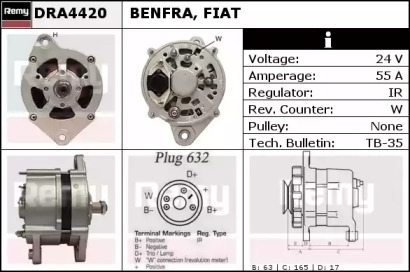 Генератор REMY DRA4420