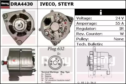 Генератор REMY DRA4430