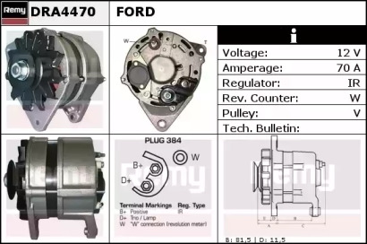 Генератор REMY DRA4470