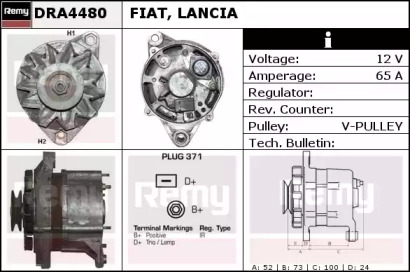 Генератор REMY DRA4480