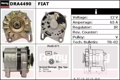 Генератор REMY DRA4490