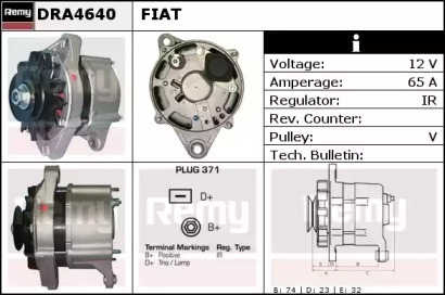 Генератор REMY DRA4640