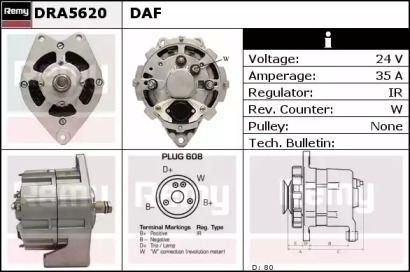 Генератор REMY DRA5620