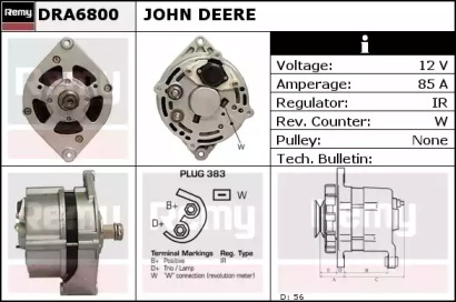 Генератор REMY DRA6800