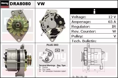 Генератор REMY DRA8080