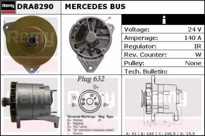 Генератор REMY DRA8290