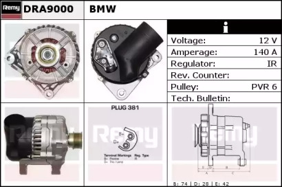 Генератор REMY DRA9000