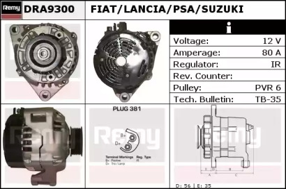 Генератор REMY DRA9300