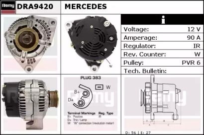 Генератор REMY DRA9420