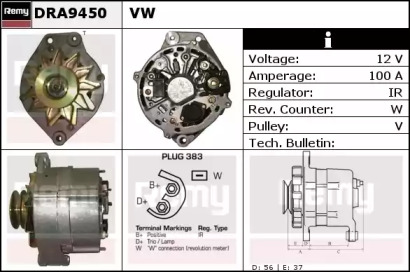 Генератор REMY DRA9450