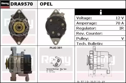 Генератор REMY DRA9570